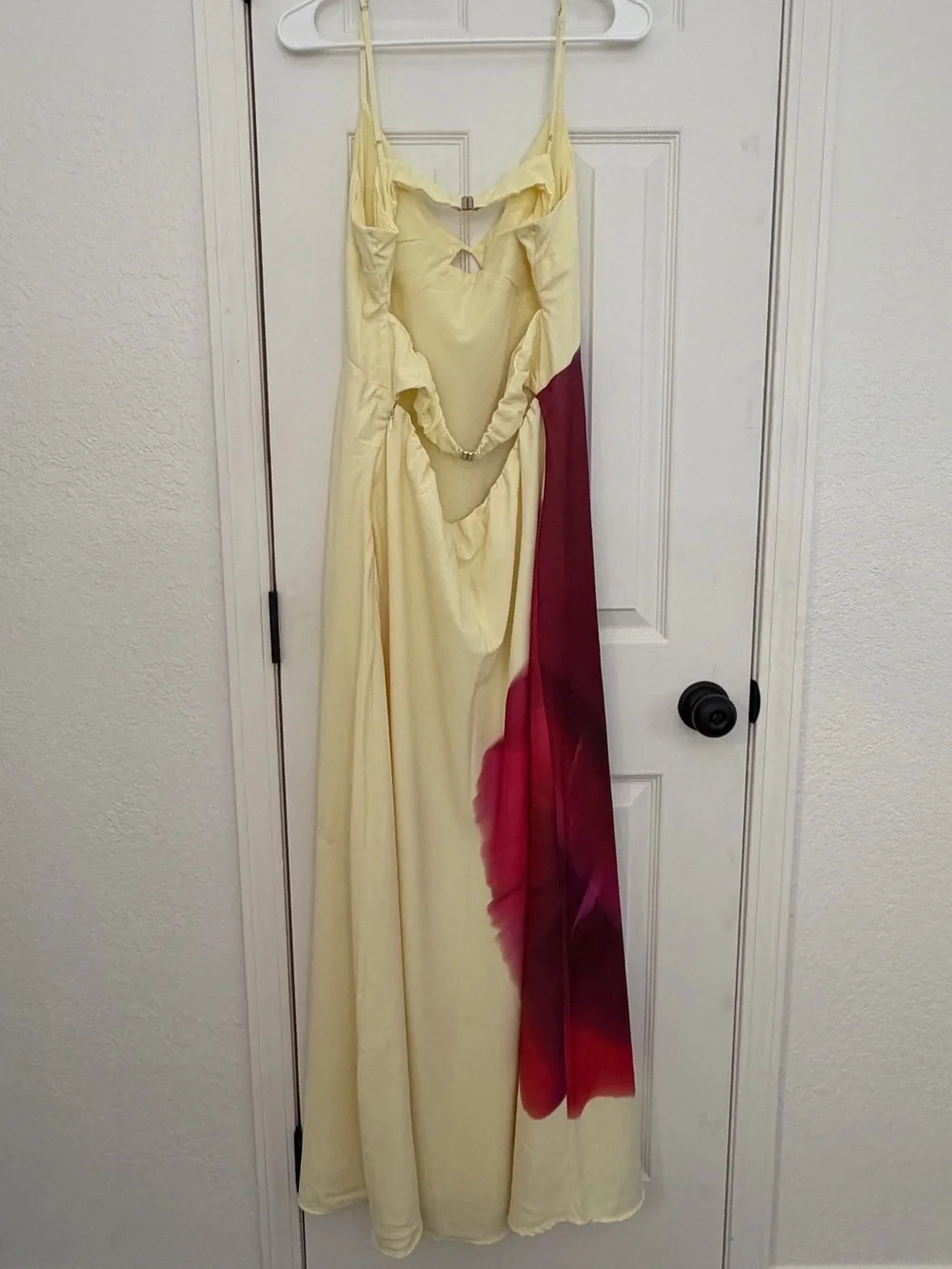 NWT Abercrombie & Fitch Julia Slip Cutout Maxi Dress